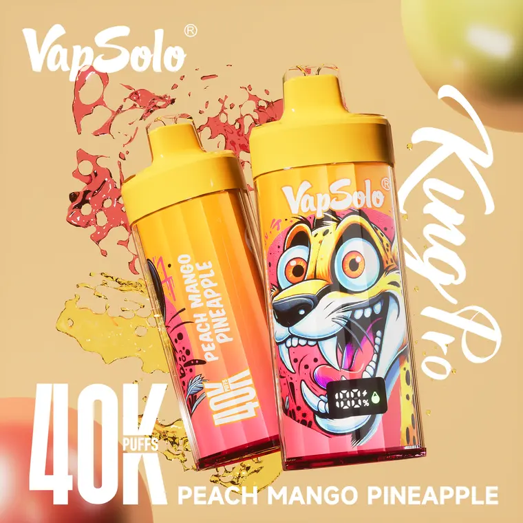 VapSolo King Pro – Peach Mango Pineapple