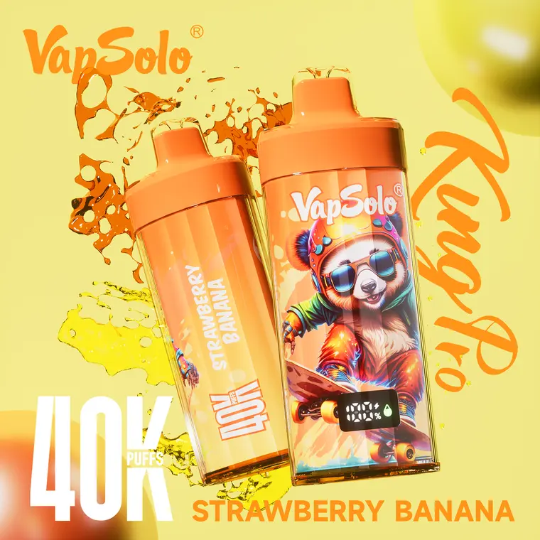 VapSolo King Pro – Strawberry Banana