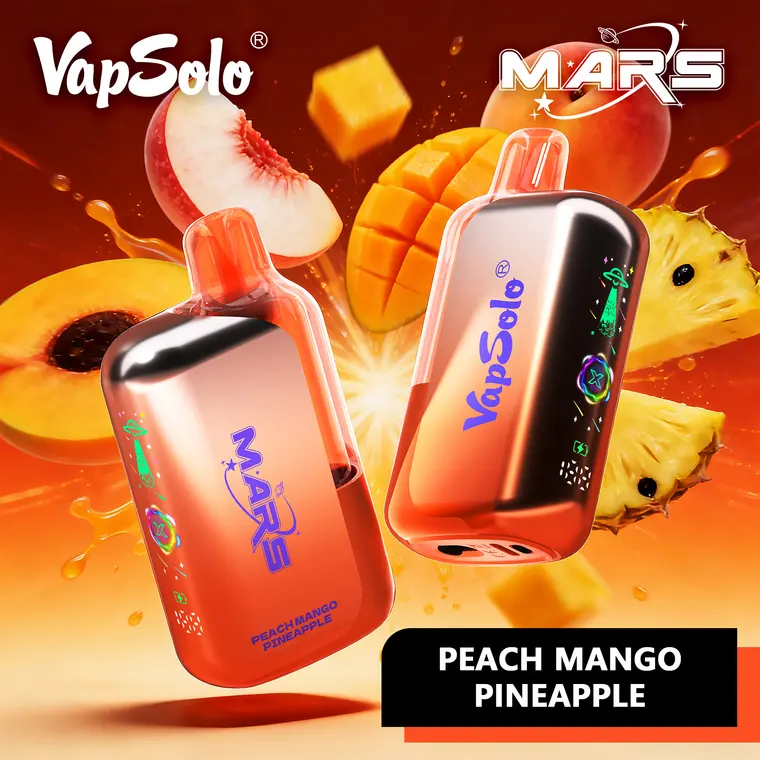 VapSolo Mars – Peach Mango Pineapple
