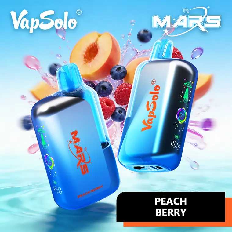 VapSolo Mars – Peach Berry