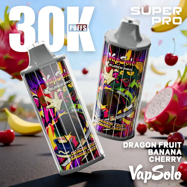 VapSolo Super Pro – Dragonfruit Banana Cherry